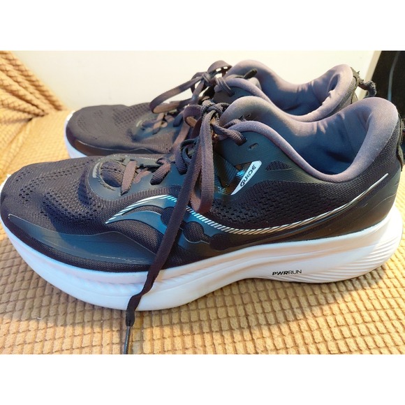 Saucony Womens's‎ Guide 15 Running Shoes, Black/White US 9.5 Wide - Picture 3 of 7